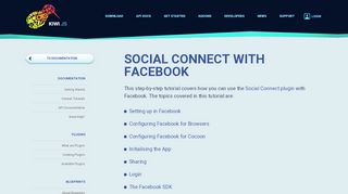 
                            8. Social Connect with Facebook | Kiwi.JS HTML5 Game Engine