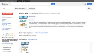 
                            11. Social CRM: Email, Social Media e Web 2.0: creare nuove relazioni ...