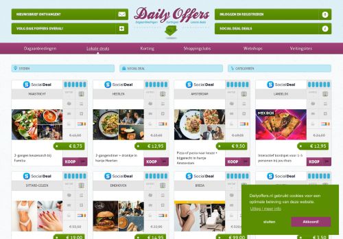 
                            6. Social Deal - DailyOffers.nl - Lokale aanbiedingen tot 80%