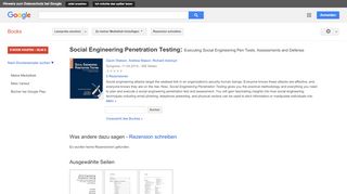 
                            9. Social Engineering Penetration Testing: Executing Social Engineering ...