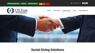 
                            12. Social Giving Solutions - CILTrust