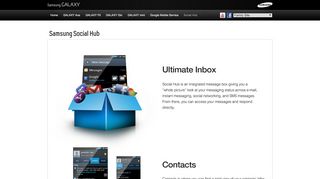 
                            7. Social Hub - Samsung