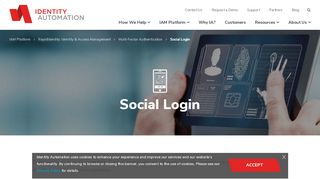 
                            8. Social Login Authentication | Identity Automation