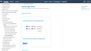 
                            2. Social Login Demo - Gigya Documentation - Developers Guide