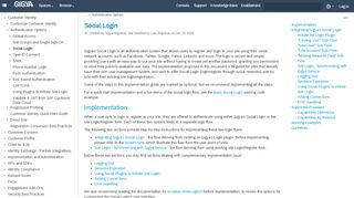 
                            1. Social Login - Gigya Documentation - Developers Guide