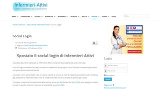 
                            2. Social Login - Infermieri-Attivi