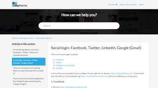 
                            7. Social login integration tutorial: Facebook, Twitter, Linkedin, Google ...