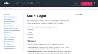 
                            10. Social Login Overview | Okta Developer