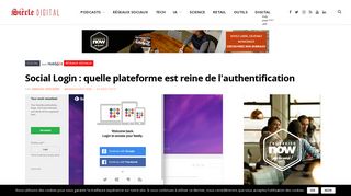 
                            7. Social Login : quelle plateforme est reine de l'authentification
