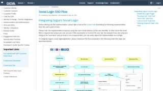 
                            4. Social Login SSO Flow - Gigya Documentation - Developers Guide