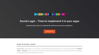 
                            1. Social Login - Time to implement it in your apps - Auth0