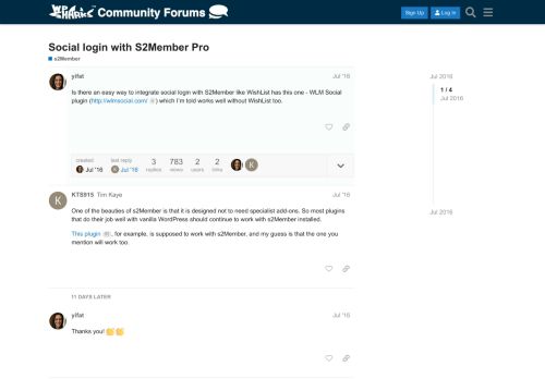 
                            4. Social login with S2Member Pro - s2Member - Community Forums @ WP ...