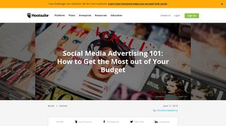 
                            7. Social Media Advertising 101: How to Get the Most out of ...