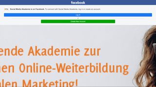 
                            11. Social Media Akademie - Home | Facebook