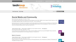 
                            10. Social Media and Community | TechSoup Indonesia