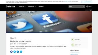 
                            9. Social media | Deloitte Turkey | LinkedIn, Twitter, YouTube, Facebook ...