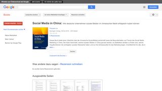 
                            11. Social Media in China: Wie deutsche Unternehmen soziale Medien im ...