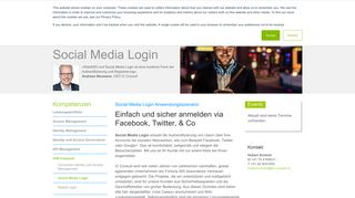 
                            2. Social Media Login & Web SSO - iC Consult Schweiz