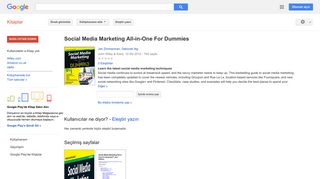 
                            9. Social Media Marketing All-in-One For Dummies
