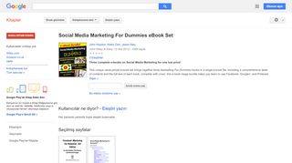 
                            6. Social Media Marketing For Dummies eBook Set