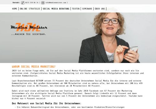 
                            8. Social Media Marketing - MedienMeister