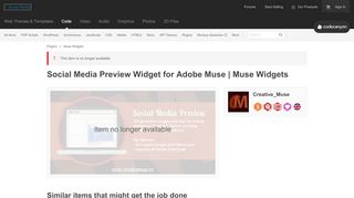 
                            11. Social Media Preview Widget for Adobe Muse by Creative_Muse ...