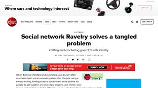 
                            10. Social network Ravelry solves a tangled problem - CNET
