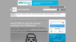 
                            12. Social Publi, la web que conecta empresas con 