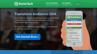 
                            12. Social Q&A: Transform Your Audience Q&A