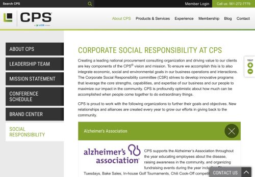 
                            13. Social Responsibility | CPS