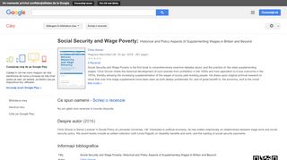 
                            12. Social Security and Wage Poverty: Historical and Policy Aspects of ...