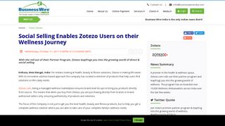 
                            9. Social Selling Enables Zotezo Users on their Wellness Journey