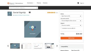 
                            6. Social SignUp - Magento Marketplace