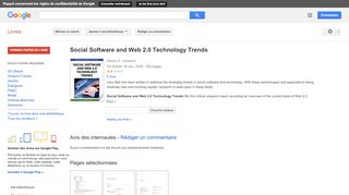 
                            13. Social Software and Web 2.0 Technology Trends