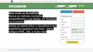 
                            8. SocialDub.com - Sua nova rede social - Linkis.com