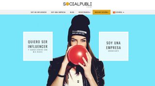 
                            1. SocialPubli.com: Marketing de influencers en redes sociales y blogs