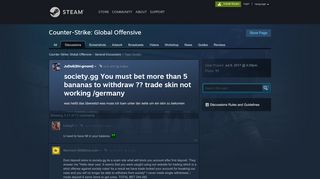 
                            11. society.gg You must bet more than 5 bananas to withdraw ?? trade ...