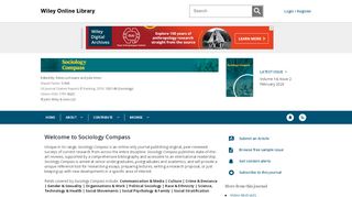 
                            7. Sociology Compass - Wiley Online Library