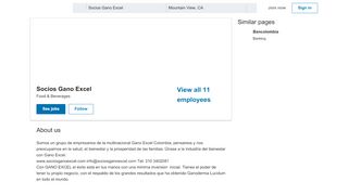 
                            10. Socios Gano Excel | LinkedIn