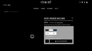 
                            5. Socks Sneaker Base men | ITEM m6