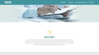 
                            4. SOCNET - SOC - Software Integrado de Gestão Ocupacional