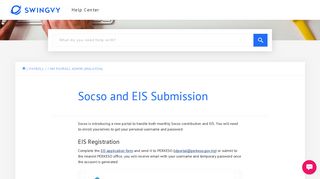 
                            5. Socso and EIS Submission - Swingvy Knowledge Base