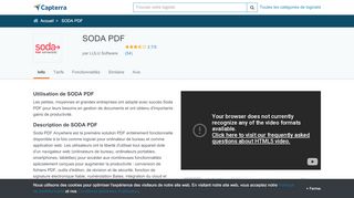 
                            13. SODA PDF - Avis, prix, tarif et abonnement - Capterra