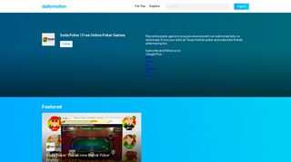 
                            12. Soda Poker | Free Online Poker Games videos - dailymotion