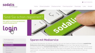 
                            10. sodalis Gesundheitsgruppe » Sparen mit Mediservice