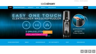 
                            1. SodaStream Offizielle Website | Wassersprudler & Zubehör