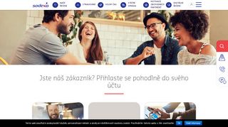 
                            2. Sodexo osobní účet: Přihlášení