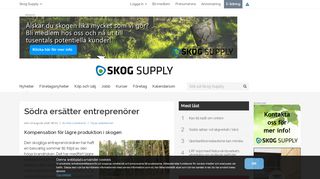 
                            5. Södra ersätter entreprenörer - Skog Supply