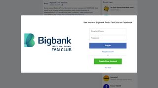 
                            12. Soeta endale Bigbank Tartu fännisärk ja... - Bigbank Tartu FanClub ...