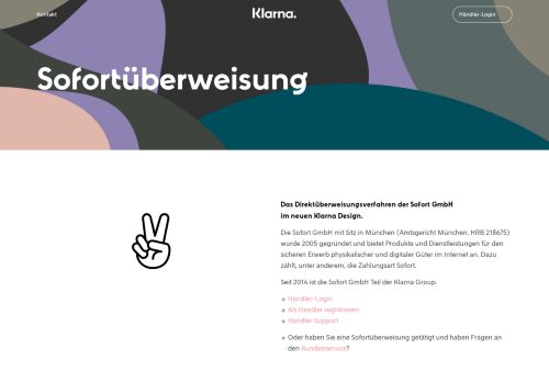 
                            1. Sofort GmbH - A Klarna Group Company